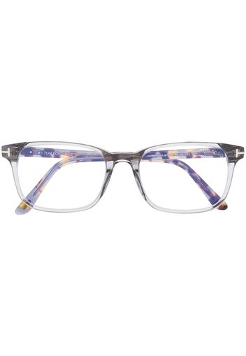 TOM FORD Eyewear square-frame glasses - Braun