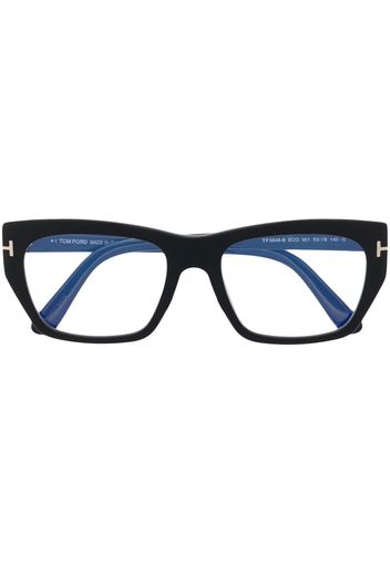 TOM FORD Eyewear Brille mit Cat-Eye-Gestell - Schwarz