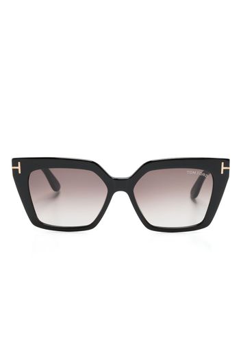 TOM FORD Eyewear Winona Cat-Eye-Sonnenbrille - Schwarz