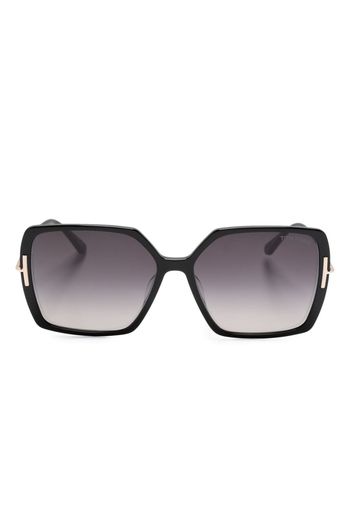 TOM FORD Eyewear Eckige Sonnenbrille mit Farbverlauf - Schwarz