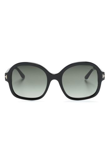 TOM FORD Eyewear Hanley oversized square-frame sunglasses - Schwarz