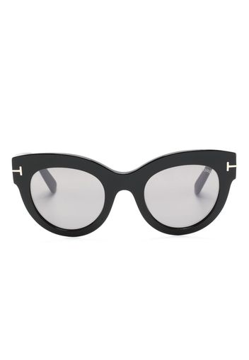 TOM FORD Eyewear Lucilla butterfly-frame sunglasses - Schwarz