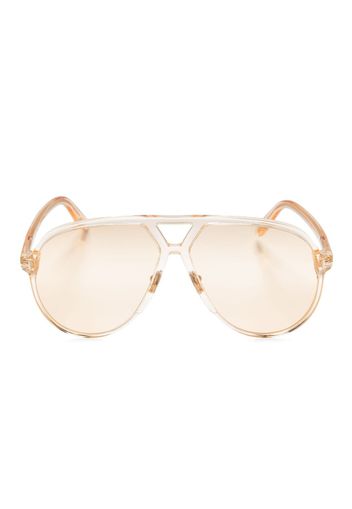 TOM FORD Eyewear Bertrand pilot-frame sunglasses - Gelb