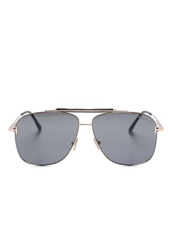 TOM FORD Eyewear pilot-frame tinted sunglasses - Rosa