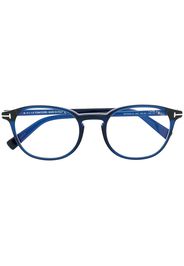 TOM FORD Eyewear Brille mit rundem Gestell - Blau