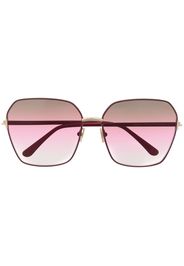 TOM FORD Eyewear Oversized-Sonnenbrille mit Farbverlauf - Rot