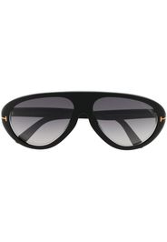 TOM FORD Eyewear pilot-frame glasses - Schwarz