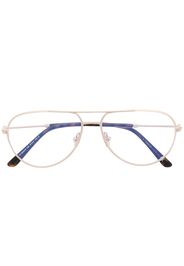 TOM FORD Eyewear double-bridge glasses - Gold