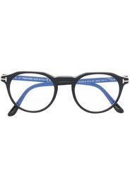 TOM FORD Eyewear FT5833B round-frame glasses - Schwarz