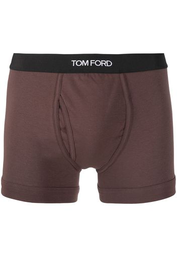 TOM FORD Shorts aus Jersey - Braun