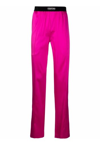 TOM FORD Hose mit Logo-Bund - Rosa