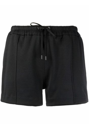 TOM FORD debossed-logo drawstring shorts - Schwarz