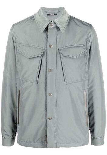 TOM FORD button-front shirt jacket - Grün