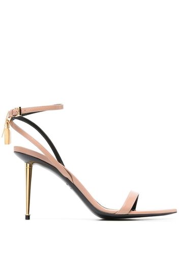 TOM FORD Padlock Sandalen 85mm - Nude