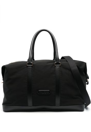 TOM FORD logo-patch holdall bag - Schwarz