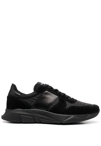 TOM FORD panelled lace-up sneakers - Schwarz