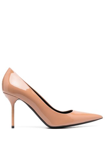 TOM FORD 90mm patent leather pumps - Nude