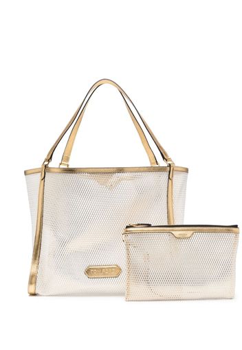 TOM FORD mesh tote bag - Gold