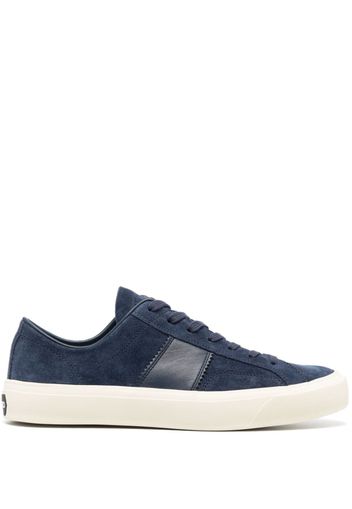 TOM FORD Cambridge logo-patch sneakers - Blau