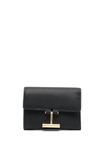 TOM FORD Tara leather wallet - Schwarz