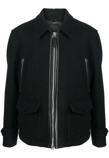 TOM FORD double face wool jacket - Schwarz