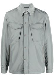 TOM FORD button-front shirt jacket - Grün