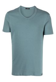 TOM FORD V-neck stretch-cotton T-shirt - Grün