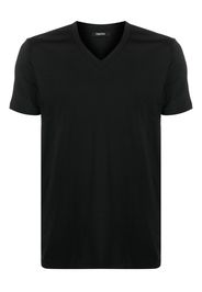 TOM FORD T-Shirt mit V-Ausschnitt - Schwarz