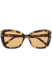 TOM FORD Maeva cat-eye sunglasses - Braun