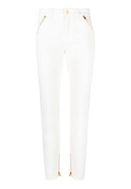 TOM FORD zip-detail tapered jeans - Weiß