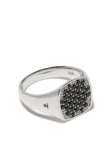 Tom Wood 'Mini Cushion' Ring mit Spinell - Silber