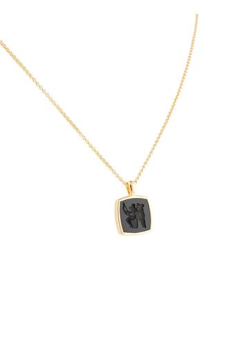 Tom Wood Eros Cushion pendant necklace - Gold