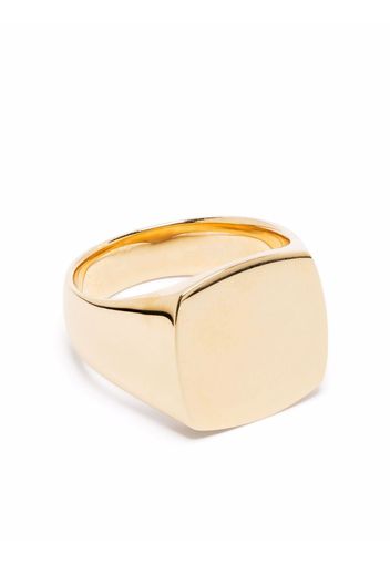 Tom Wood 9kt yellow gold cushion ring