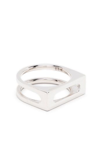 Tom Wood Single Cage ring - Silber