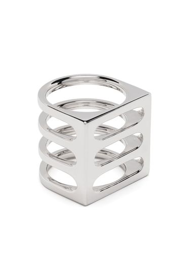 Tom Wood Cage Triple ring - Silber