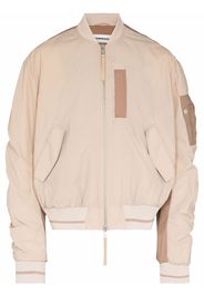 Tom Wood Purth bomber jacket - Nude