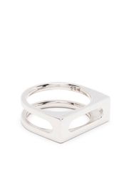 Tom Wood Single Cage ring - Silber