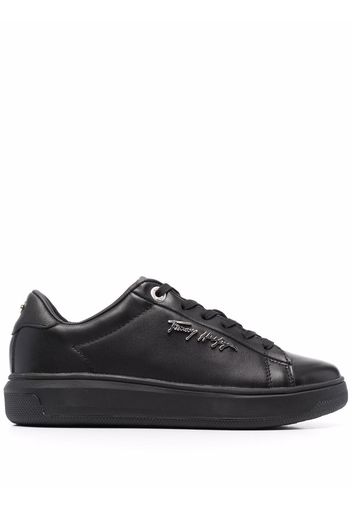 Tommy Hilfiger Signature Sneakers - Schwarz