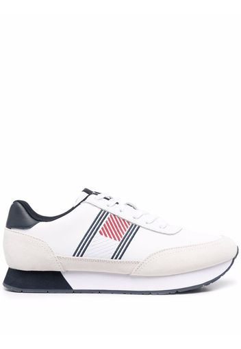 Tommy Hilfiger Bestickte Sneakers - Weiß