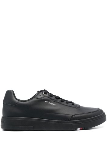 Tommy Hilfiger Modern logo-print sneakers - Schwarz