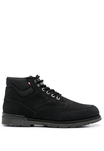 Tommy Hilfiger Nubumix suede boots - Schwarz