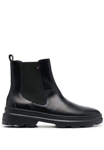 Tommy Hilfiger Comfort leather Chelsea boots - Schwarz