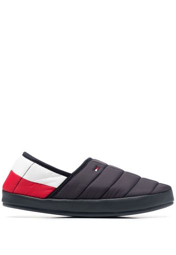 Tommy Hilfiger padded house slippers - Blau