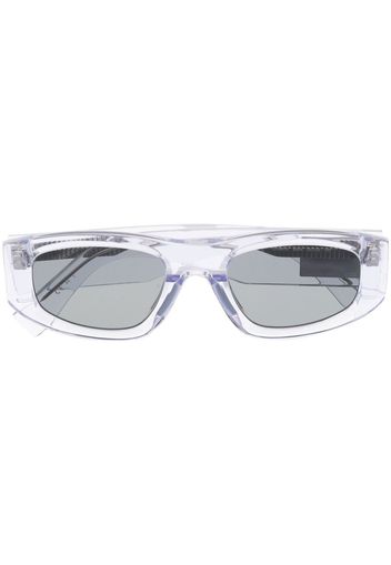 Tommy Hilfiger transparent rectangle-frame sunglasses - Nude