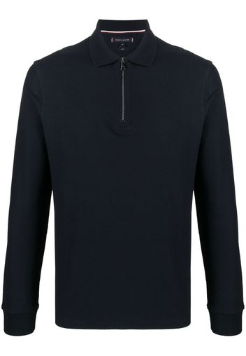 Tommy Hilfiger long-sleeve polo shirt - Blau