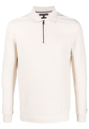 Tommy Hilfiger long-sleeve polo shirt - Nude