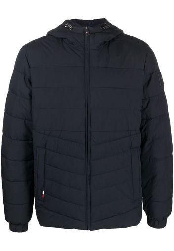 Tommy Hilfiger padded hooded jacket - Blau