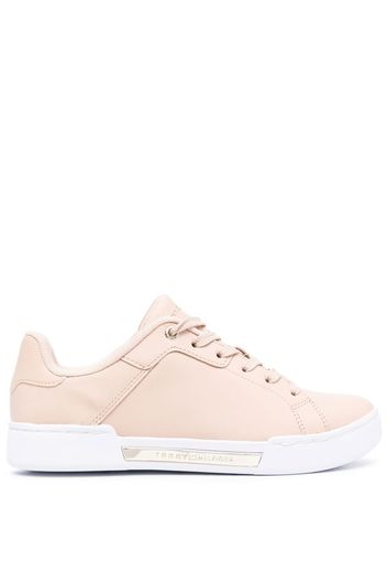 Tommy Hilfiger low-top monogram charm trainers - Rosa