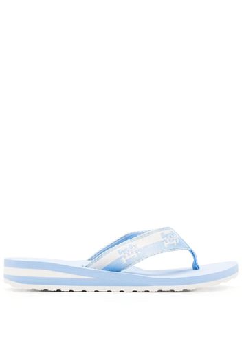 Tommy Hilfiger Flip-Flops mit Logo - Blau