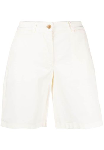 Tommy Hilfiger embroidered-logo cotton-blend shorts - Weiß